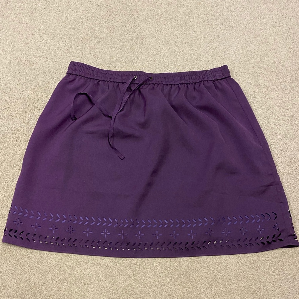 Purple J Crew Skirt